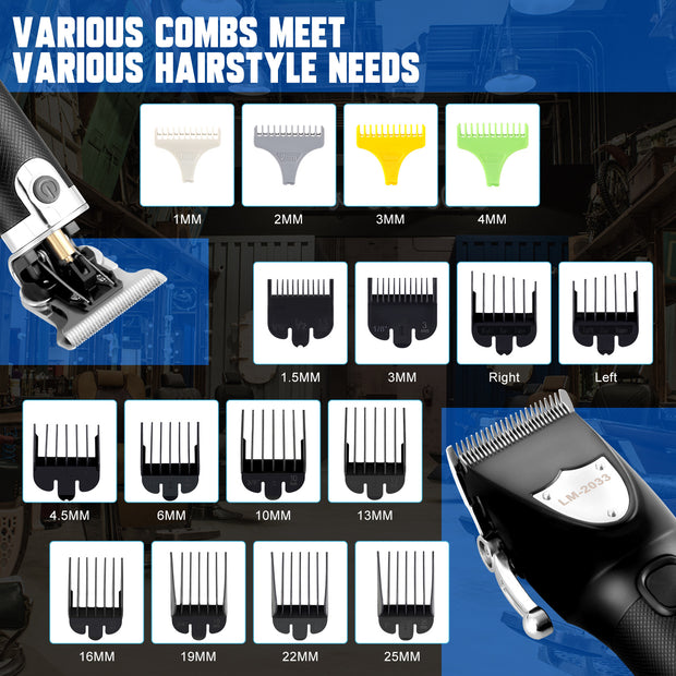 Hair Clippers For Men, Professional Cordless