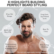 Cross-border Men Beard Chest Hair Filling  Finishing Modeling